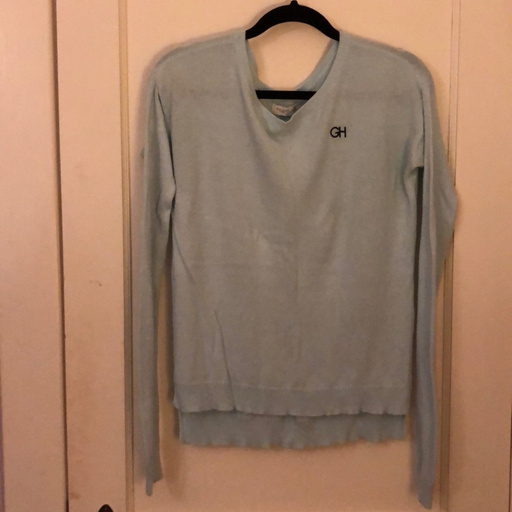Light blue lightweight sweater